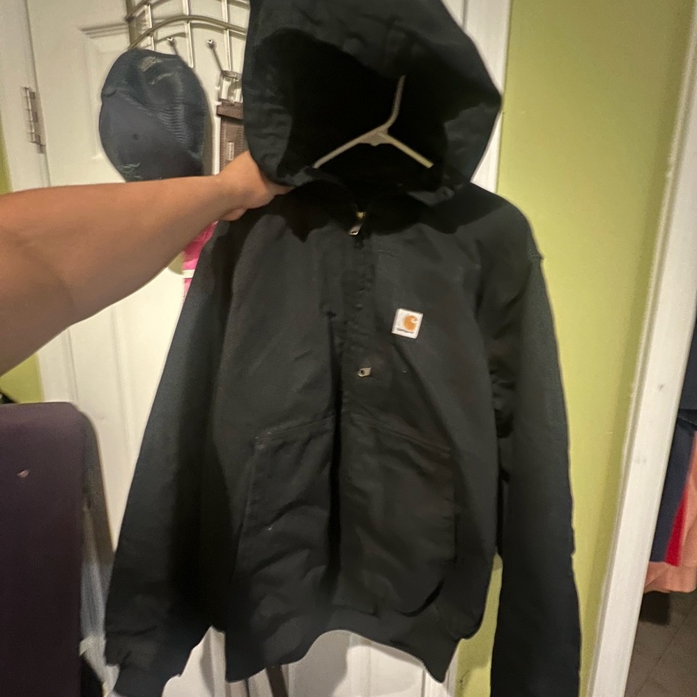 Carhartt Black Hooded Jacket